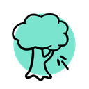 Papier sparen &
Bäume retten